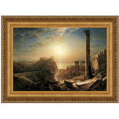 Vault W Artwork Syria by the Sea Painting 22.25 H x 29.25 x 2.0 D Framed Art