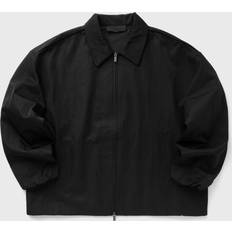 Bekleidung Textured Nylon Trucker Jacket - Black