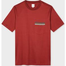 Accessories Paul Smith Signature Stripe Pocket T-Shirt - Orange