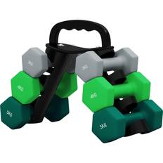 Sportnow Kurzhantel Set 6er-Set 2 x 3 kg