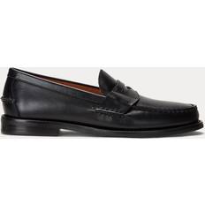 Low Shoes Ralph Lauren Alston Leather Penny Loafer - Black