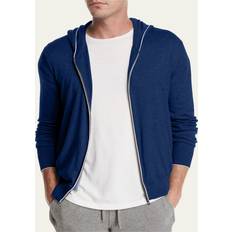 Clothing Zip Front Jacket - Ink Blue Melange