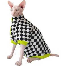 Pets None Hairless Cat Warm Coat Medium Set1