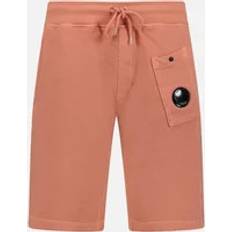 CP COMPANY Trousers & Shorts CP COMPANY Bermuda Cotton Lens Shorts - Coral