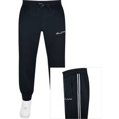 Armani Exchange Herr Byxor & Shorts Armani Exchange Fleece Joggare - Marino