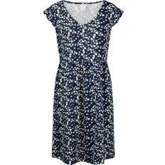 Dresses Trespass Casual Printed Jersey Dress - Navy Print