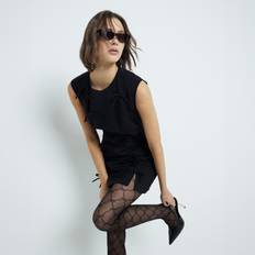 River Island Black Bow Mini Dress - Black