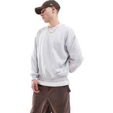 Cotton On Box Fit Crew Neck Sweater - Grey