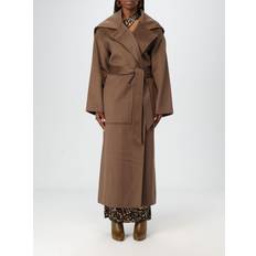 Coats Nanushka Feiko Draped Jersey Minidress - Brown