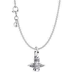 Pandora Damenhalskette Funkelnder Engel Set - Silber