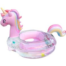 Non-Toxic Water Sports AIYUENcIcI Baby Swimming Float Inflatable Floatie Raft with Handle