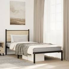 Beds & Mattresses Berkfield Home Metal Bed Frame 90x190 cm Single