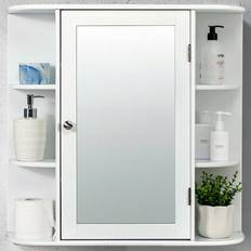 Medicine Cabinets on sale Costway Costway Single Door Bathroom Cabinet 75 x 43 x 11 cm