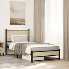 Beds & Mattresses Berkfield Home Metal Bed Frame 75x190 cm Small Single