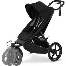 Strollers Cybex Avi Spin Jogging Stroller Moon Black