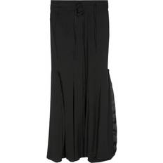 Ottolinger Mermaid Pinstripe Maxi Skirt - Black