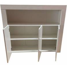 B&Q Cabinets B&Q High Gloss 3 Doors Sideboard