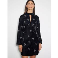 Moira Bow Dress - Black