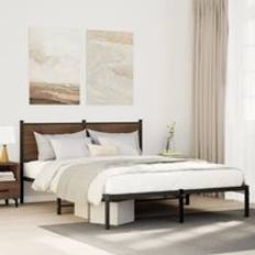 Beds & Mattresses Berkfield Home Metal Bed Frame without Mattress 140x190 cm