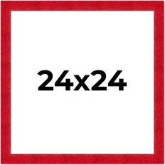 24x24 Red Picture 1.75 Inches Photo Frame