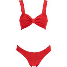 Red Bikini Sets Hunza G Bonnie Bikini Set - Red