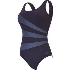 Zoggs Sandon Scoopback Swimsuit - Black