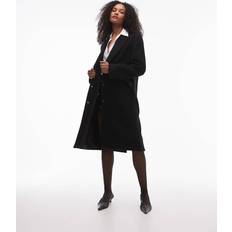 & Other Stories Outerwear & Other Stories Wool Single Breasted Midi Coat Black