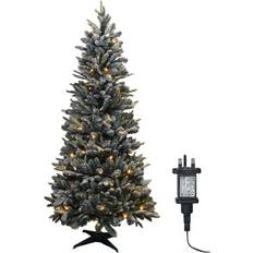 Xmas Haus Pre-Lit 150Ww Pop Up Frosty Pine Christmas Tree