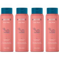 Harry's Men's Body Wash 16 Ounce Pack of 4