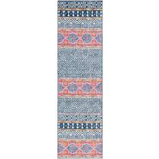 Safavieh Madison Runner Rug 2 3 x 8 Blue, White, Beige