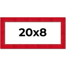 20x8 Red Picture Width 1.75 Inches Photo Frame