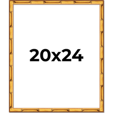 20x24 Gold Bamboo Picture Frame Photo Frame