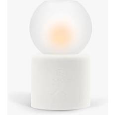 Solstickan Design Globe Tealight Ø9.5x17 cm White Candle Holder