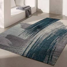 Rug Branch Scandinavian Blue White Indoor Runner 2 x 20