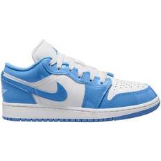 Jordan 1 Low SE Basketball Shoes - White/Blue