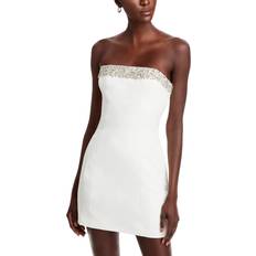 A.L.C. Embellished Strapless Mini Dress - Whitecrys