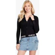 Fila Dame Bluser Fila Fila Sweathshirt Uld Hættet Jakke - Sort