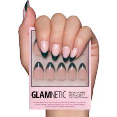 Glamnetic Press On Nails - Dark Forest Green