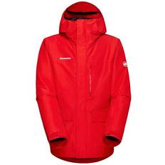 Mammut Jackets Mammut Mammut Fall Line Hooded Jacket - Mammut Red