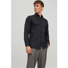 Jack & Jones Skjorter Jack & Jones Jprblaparker Shirt L/S Noos Black