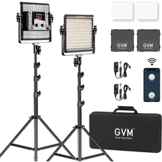 GVM GVM LED Video Light Kit 2300K6800K