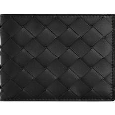 Bottega Veneta Wallets Bottega Veneta Intrecciato Bicolor Leather Bifold Wallet - Argentnero