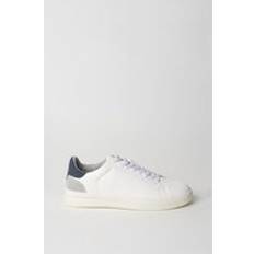 Casual Leather Trainers - White
