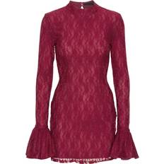ROTATE Birger Christensen Klänningar ROTATE Birger Christensen Klänning Lace Mini - Röd