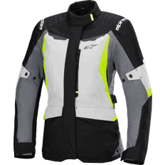 Alpinestars Stella ST-1 Vattentät MC-jacka Dam - Isgrå/Svart/Gul Fluo
