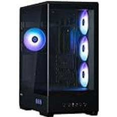 Zalman GHE P50 DS ATX Case Tempered Glass Panoramic View