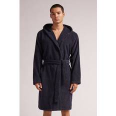 Nero Accappatoi Cotton Terrycloth Bathrobe - Blue