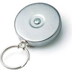 Key-Bak Retractable Keychain with Belt Clip - Stainless Steel Cable