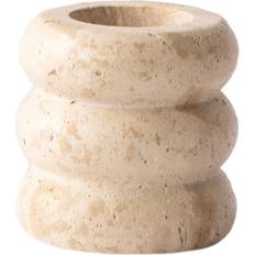 Tell Me More Travertine Medium 8 cm Lysestage