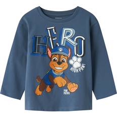 146/152 Camisas Name It Camiseta Jahav Pawpatrol - Zafiro/Marrón/Caramelo/Blanco